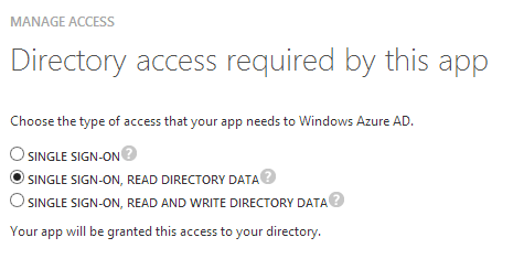 Directory Access